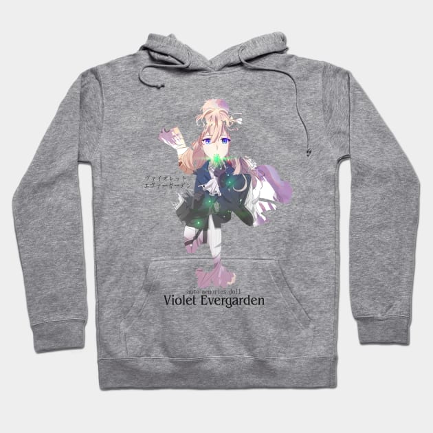 Auto memories doll Violet Evergarden v2 Hoodie by stingi